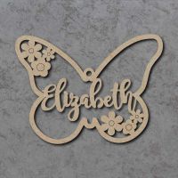 Personalised Butterfly Flower Names