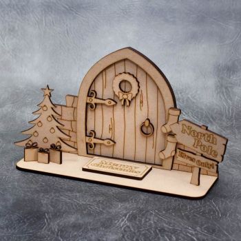 Christmas Elf Door Scene Craft Pack