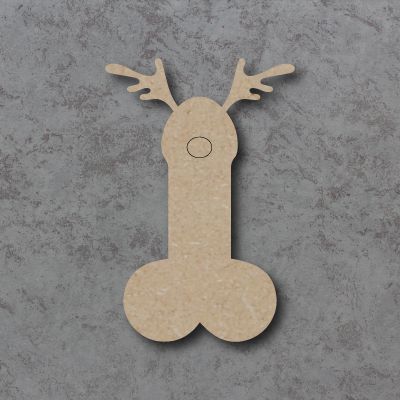 Reindeer Willy craft shape