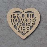Proud to work for the NHS heart