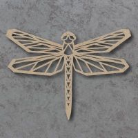 Geometric DragonFly Detailed Craft Shapes