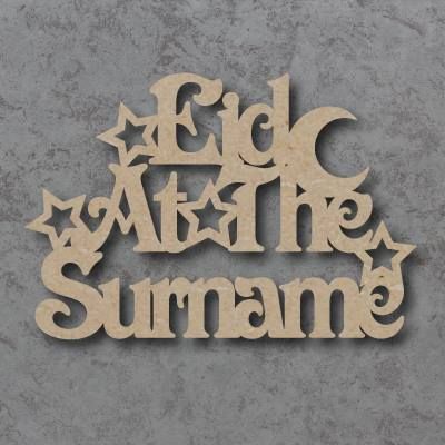 Eid at the 'Your Name' Craft Sign 