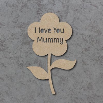 Personalised Cutout Flower Sign