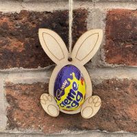 Hanging Cream Egg Bunny 02