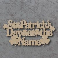 St Patrick's Day at the 'Your Name' Craft Sign (Belshaw Font)