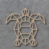 Geometric Turtle Detailed Craft Shapes
