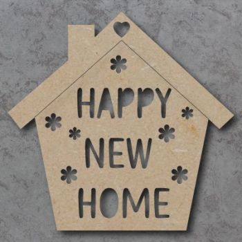 Happy New Home Craft Sign 