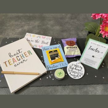 Teacher Gift Box, end of school gifts, teacher treat box, ready made gifts.