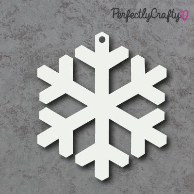 Snowflake 01 Acrylic Craft Shapes