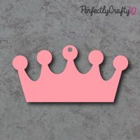 Crown Acrylic Craft Shapes PINK, acrylic crafts, acrylic blanks, acrylic crafting blanks