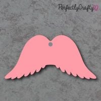 Wings Acrylic Craft Shapes PINK, acrylic crafts, acrylic blanks, acrylic crafting blanks