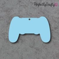 Playstation Acrylic Craft Shapes BLUE, acrylic crafts, acrylic blanks, acrylic crafting blanks