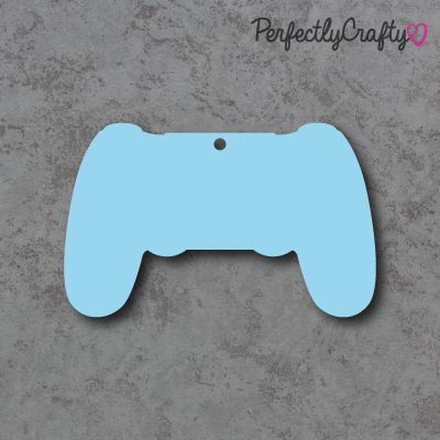 Playstation Acrylic Craft Shapes BLUE, acrylic crafts, acrylic blanks, acry