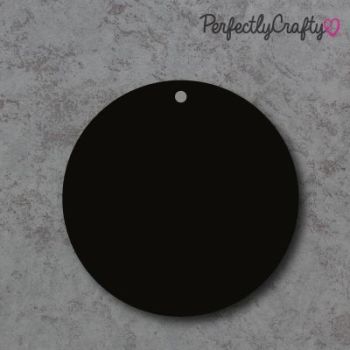 Acrylic Circle Shapes BLACK, acrylic crafts, acrylic blanks, acrylic crafting blanks