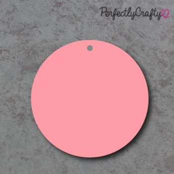 Acrylic Circle Shapes PINK, acrylic crafts, acrylic blanks, acrylic crafting blanks