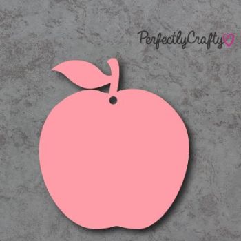 Acrylic Apple Shapes PINK, acrylic crafts, acrylic blanks, acrylic crafting blanks