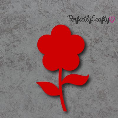 Acrylic Flower Shapes RED, acrylic crafts, acrylic blanks, acrylic crafting
