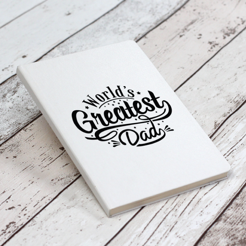 Worlds Greatest Dad Notebook, fathers day, birthday gift, christmas