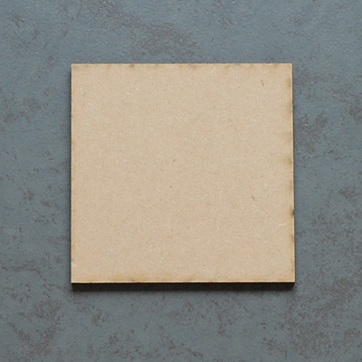 8.7cm square wooden craft shape offcuts