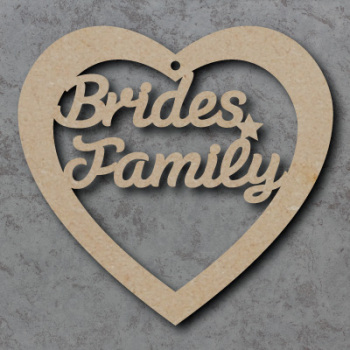 Brides Family Heart