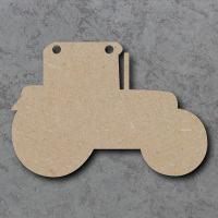 Tractor Bunting mdf Shapes