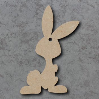 Bunny 01 Blank Craft Shapes