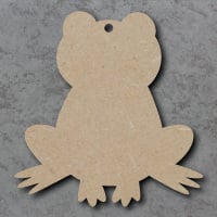 Frog B - Front Profile Blank Craft Shapes