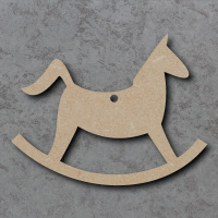 Rocking Horse Blank Craft Shapes