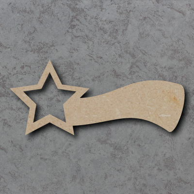 Star Flags Wooden Shapes
