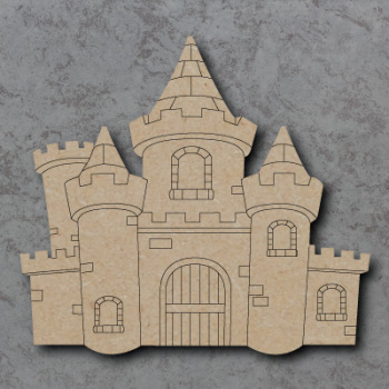 Castle Detailed Craft Shapes