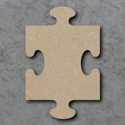 10 x JIGSAW  PIECES Wooden MDF * 4cm 50cms * MDF  4mm Craft Shapes Tags 