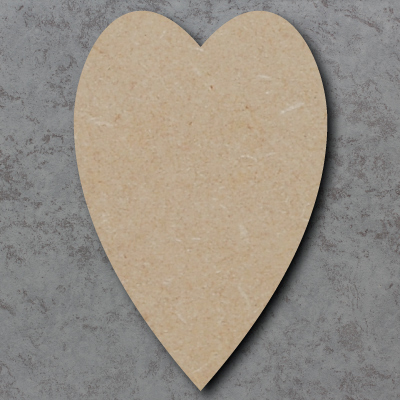 Heart mdf Craft Shapes