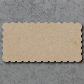 Plaque 03 - Scalloped Rectangle
