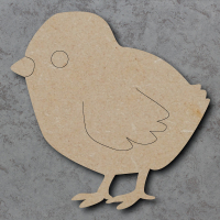 Chick Detailed Craft Shapes
