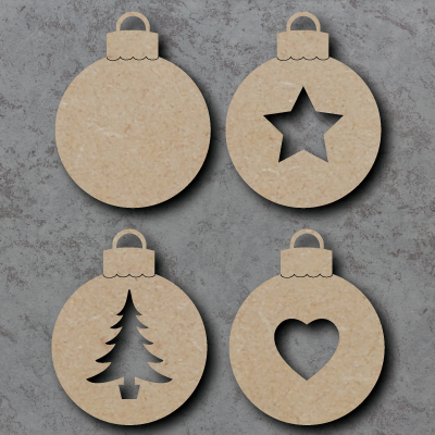 Bauble Craft Shapes