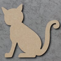 Cat Blank Craft Shapes