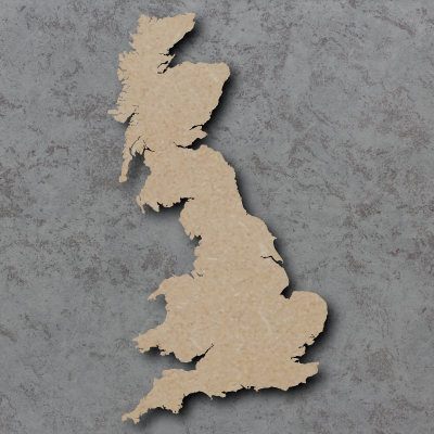 UK wooden map-Educational map for everybody-hand made from mdf 