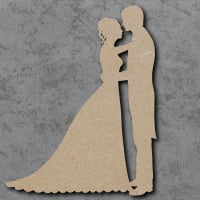 Wedding Couple A Blank Craft Shapes