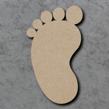 Baby Feet Blank Craft Shapes