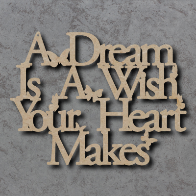 A Dream Is A Wish Your Heart Makes Sign