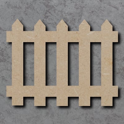 Picket Fence Craft Shapes