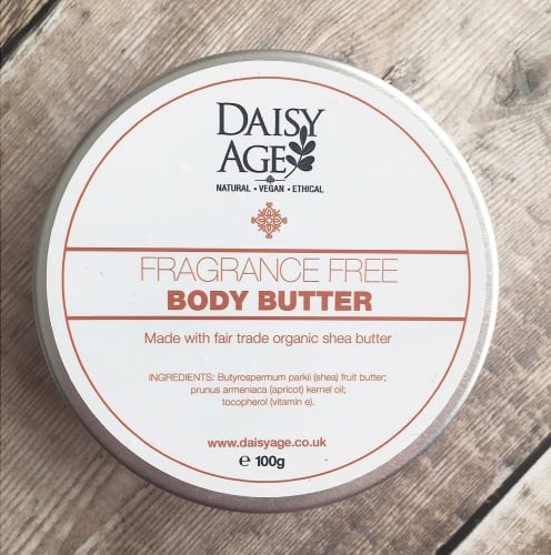 Fragrance free body butter 