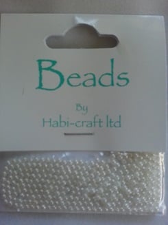 Pearl Effect Beads - Size 1