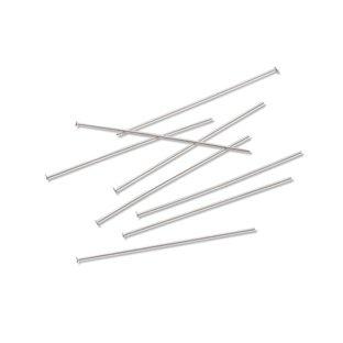 Head Pins - silver plated