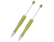 Beadable Pen - Olive/Lime Green