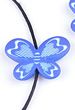 Synthetic Butterfly Bead 21x29mm - Blue