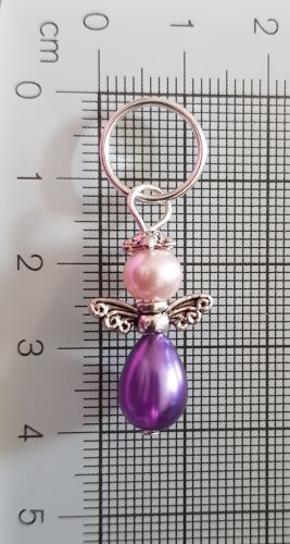 Stitch Markers for Knitting and Crochet (Lady Angelina)