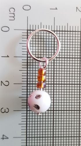 Stitch Markers for Knitting and Crochet (Laura) Set of 3 - 13 mm ring