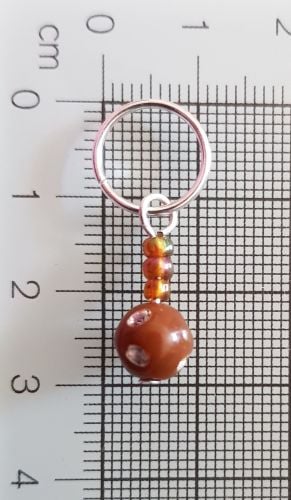 Stitch Markers for Knitting and Crochet (Sally) Set of 4