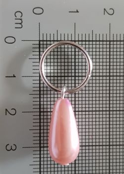Stitch Markers for Knitting and Crochet (Moorland Pink)